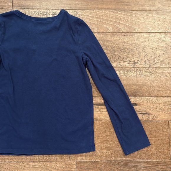 Jumping Beans Girls Long-Sleeve Shirt - Blue Penguin - Size 8 - Softest Tee - Picture 15 of 16